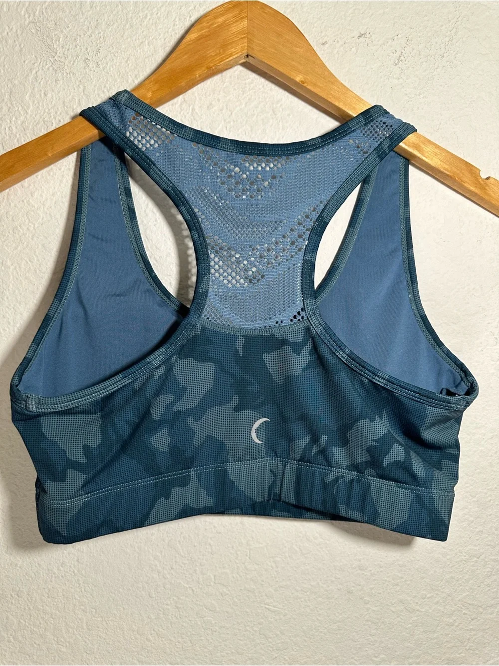 Zyia Active Bomber Sports Bra RC Camo Print With Removeable Pads Size Medium $33